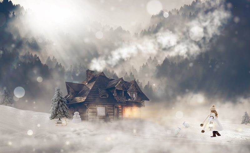 Winter Cabin Retreat